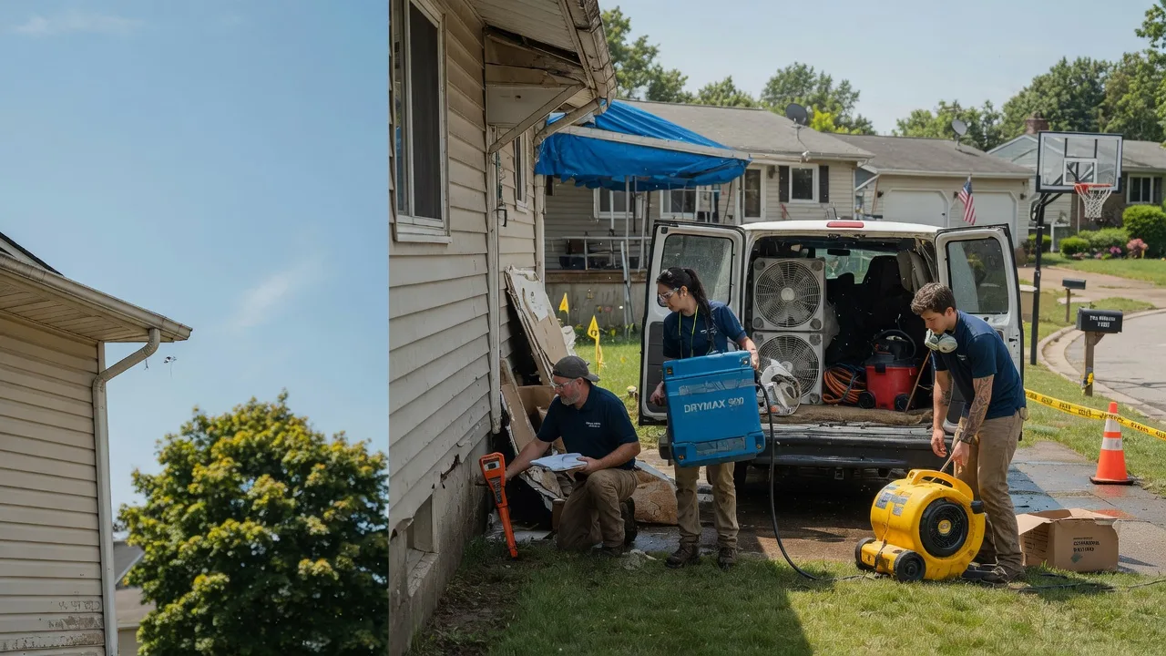 Ceiling Leak Cleanup in New Hyde Park, NY near me